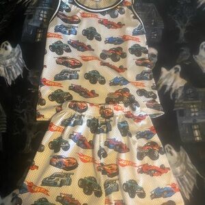 SHEIN Multicolor Monster Truck Kids Matching Set